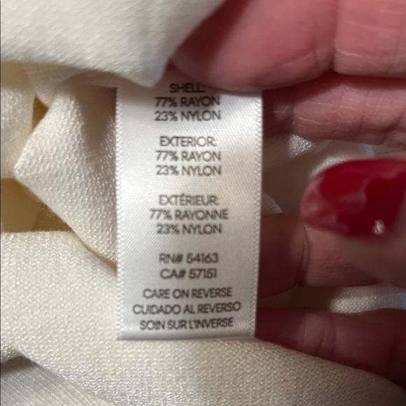 Calvin Klein Cream or Burgundy Soft Turtleneck Sweaters Large New - Picture 9 of 16